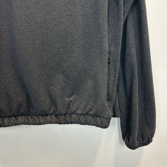 Lululemon After All Pullover Heathered Black Size 10 - Picture 12 of 16